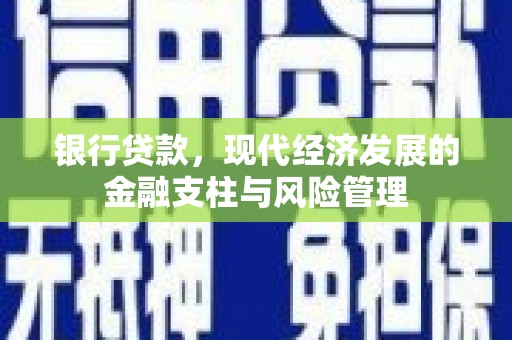 鱼峰银行贷款，现代经济发展的金融支柱与风险管理
