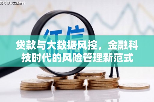 鱼峰贷款与大数据风控，金融科技时代的风险管理新范式