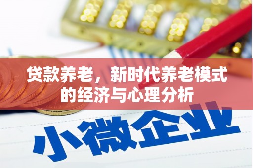 鱼峰贷款养老，新时代养老模式的经济与心理分析