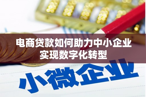 鱼峰电商贷款如何助力中小企业实现数字化转型