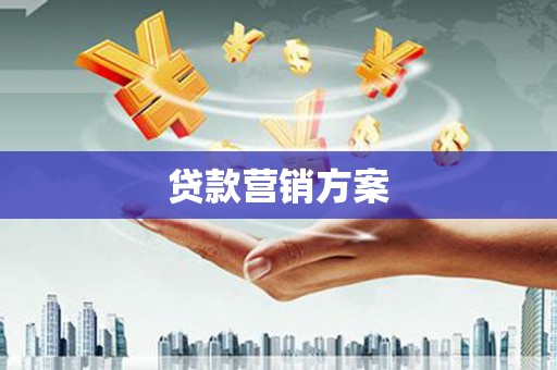鱼峰贷款营销方案