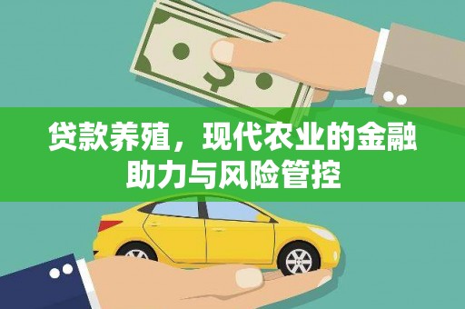 鱼峰贷款养殖，现代农业的金融助力与风险管控