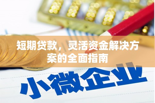 鱼峰短期贷款，灵活资金解决方案的全面指南