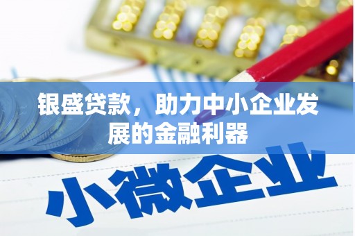 鱼峰银盛贷款，助力中小企业发展的金融利器
