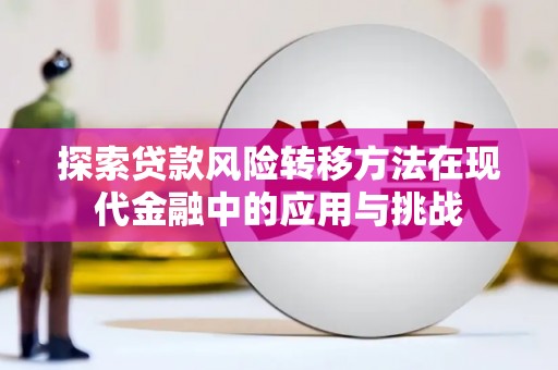 鱼峰探索贷款风险转移方法在现代金融中的应用与挑战