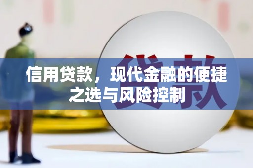 鱼峰信用贷款，现代金融的便捷之选与风险控制