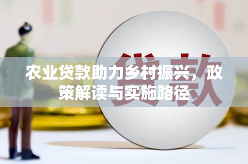 鱼峰农业贷款助力乡村振兴，政策解读与实施路径