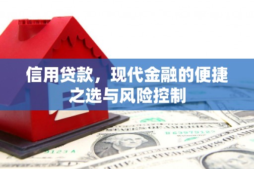 鱼峰信用贷款，现代金融的便捷之选与风险控制