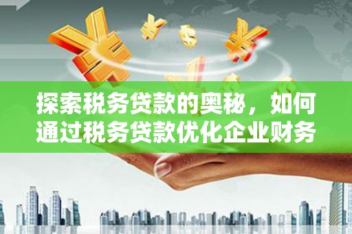 鱼峰探索税务贷款的奥秘，如何通过税务贷款优化企业财务