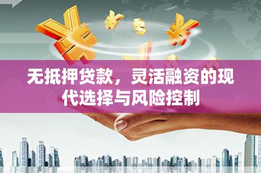 鱼峰无抵押贷款，灵活融资的现代选择与风险控制