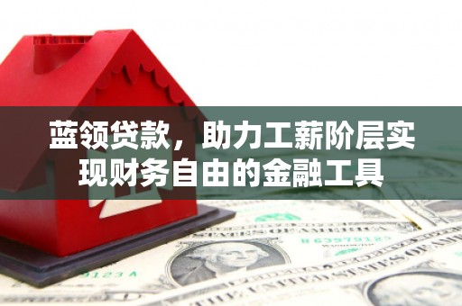 鱼峰蓝领贷款，助力工薪阶层实现财务自由的金融工具