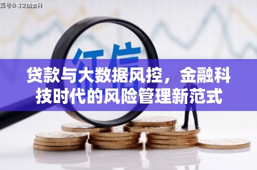 鱼峰贷款与大数据风控，金融科技时代的风险管理新范式