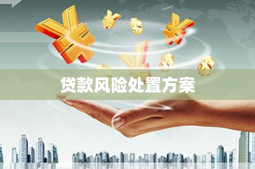 鱼峰贷款风险处置方案