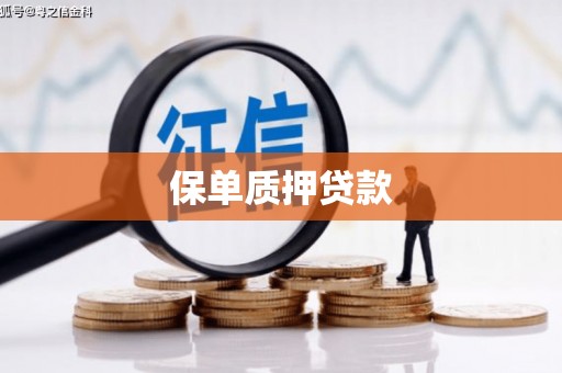 鱼峰保单质押贷款