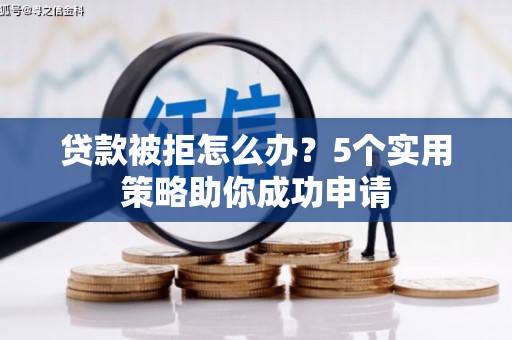鱼峰贷款被拒怎么办？5个实用策略助你成功申请