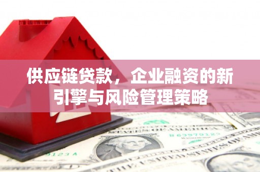 鱼峰供应链贷款，企业融资的新引擎与风险管理策略