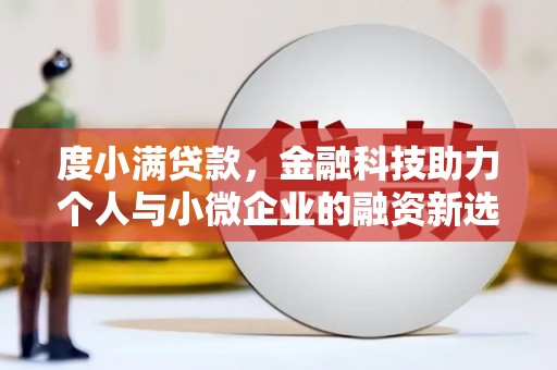 鱼峰度小满贷款，金融科技助力个人与小微企业的融资新选择