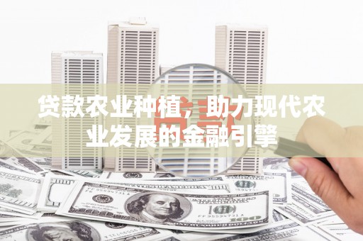 鱼峰贷款农业种植，助力现代农业发展的金融引擎