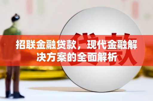 鱼峰招联金融贷款，现代金融解决方案的全面解析