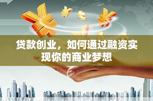 鱼峰贷款创业，如何通过融资实现你的商业梦想